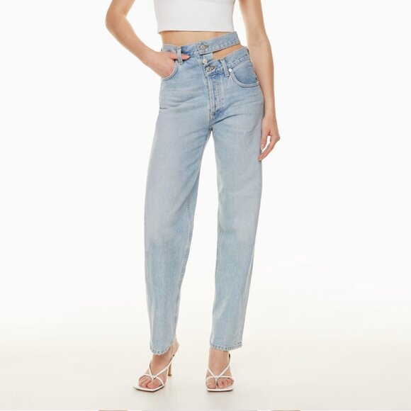 Agolde Denim - Agolde Broken Waistband Jeans (25)